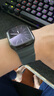 NOMAD 蘋(píng)果iwatch表帶 手表適用AppleWatch5/6/7/8/9Ultra/Ultra2運動(dòng)氟橡膠硅膠 風(fēng)暴黑鈦合金黑扣款【42/44/45/49mm】 曬單實(shí)拍圖
