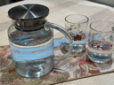 Glasslock耐熱玻璃冷水壺高硼硅家用大容量涼白開(kāi)水壺泡茶果汁壺1000ml 曬單實(shí)拍圖