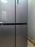 美的（Midea）慧鮮480升十字四開對(duì)開門雙開門大容量風(fēng)冷智能超薄家用冰箱BCD-480WSPZM(E)國(guó)家補(bǔ)貼20% 曬單實(shí)拍圖