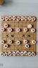 兒童象棋小學(xué)生帶棋盤(pán)實(shí)木中國象棋大號成人實(shí)木棋子便攜皮革棋盤(pán) 35樺木象棋+皮革棋盤(pán)+入門(mén)書(shū) 曬單實(shí)拍圖