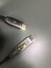 居爾客HDMI2.1版高清光纖線(xiàn)8k60hz/4k240hz大小頭穿管分離式可拆卸顯示器 投影儀 機頂盒 電視電腦連接線(xiàn) 2.1版8K（單頭可拆） 3米 曬單實(shí)拍圖