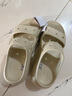 crocs卡駱馳經(jīng)典泡芙?jīng)鲂瑋207670 骨白色-2Y2 37/38(230mm)  曬單實(shí)拍圖
