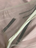 美洋（MEIYANG）巖漿沖鋒衣 抗磨防潑水 連帽寬松運(yùn)動(dòng)戶外外套 粉色 M 曬單實(shí)拍圖