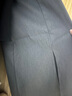 雉喬小個(gè)子開(kāi)叉西裝半身裙春夏秋新款高腰垂感中長(cháng)裙子女裝A字裙 深灰腰帶 腰帶實(shí)物為準 L 100-110斤 曬單實(shí)拍圖