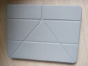 【追劇必備】2025新款ipadair7保護殼透明11代保護套5Pro帶筆槽3Y蘋(píng)果平板防彎摔全包輕薄亞克力 【太空灰】Y型三角結構/穩固支撐/帶筆槽 iPadPro18/20/21/22版（11英寸 曬單實(shí)拍圖
