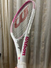 Wilson威爾勝女子輕量大拍面舒適粉白休閑網(wǎng)球拍BURN PINK   WR087910U2 曬單實(shí)拍圖