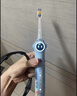 usmile笑容加兒童電動牙刷 數(shù)字牙刷 Q20奇幻藍 適用3-15歲 學生禮物 生日禮物 兒童禮物 曬單實拍圖