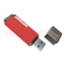 CHIPFANCIER 全新正片MLC 256G USB3.0高速U盤(pán) 金屬外殼支持PE 手機OTG 256G MLC 紅色 曬單實(shí)拍圖