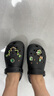 卡駱馳crocs經(jīng)典云朵老爹鞋洞洞鞋時(shí)尚百搭女鞋拖鞋一腳蹬|206750 黑色-001(含智必星) 38 (240mm) 曬單實(shí)拍圖