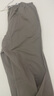 優(yōu)衣庫女裝麻混紡松緊長褲/休閑褲473791 32 深米色 XL /165/78A 曬單實(shí)拍圖
