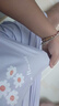 SCHIESSER KINDER兒童童裝女童莫代爾繁花似錦系列短袖圓領(lǐng)家居睡裙EF/24416D 淺紫 160 曬單實(shí)拍圖