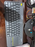 羅技（Logitech）K400Plus無線鍵盤觸控 安卓智能電視電腦筆記本辦公鍵盤 觸摸面板無線觸控鍵盤電池緊湊型即插即用 黑色 曬單實(shí)拍圖