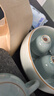 蘇氏陶瓷（SUSHI CERAMICS）汝窯卵青圓融茶洗開(kāi)片可養(yǎng)金線茶具配件茶渣缸杯茶道配件 曬單實(shí)拍圖