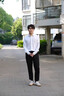木林森（MULINSEN）長(cháng)袖襯衫男士商務(wù)休閑通勤襯衣純色舒適棉質(zhì)內搭職業(yè)上衣 白色 40 曬單實(shí)拍圖