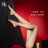 SK「魅惑」體香絲襪女夏季成熟御姐黑絲襪性感超薄網(wǎng)紗無縫連褲襪 jade green玉色 M 無痕免脫（155-170cm絲滑升級） 曬單實拍圖