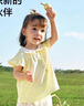 巴拉巴拉寶寶短袖t恤嬰兒女童上衣2025夏裝甜美時(shí)尚可愛(ài)萌趣209225117005 曬單實(shí)拍圖