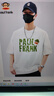 大嘴猴（paul frank）短袖t恤男士透氣純棉短袖男夏季休閑運(yùn)動(dòng)上衣外套男裝 杏色 3XL 曬單實(shí)拍圖