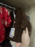迷你巴拉【凈電絨】男女童外套聯(lián)名泰迪熊寶寶外衣2025冬新品 胡桃棕51002 80 cm 曬單實(shí)拍圖
