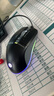 惠普（HP）G210有線游戲鼠標 RGB呼吸燈靜音電競宏編程 lol吃雞USB接口筆記本臺式機電腦辦公通用 黑色有聲 曬單實拍圖