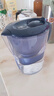 YTBBR過(guò)濾凈水器3.5L濾水壺適配德國(guó)Brita碧然德濾芯凈水器廚房過(guò)濾水壺凈化壺活性炭去除水垢異味 海洋藍(lán)3.5L去垢專家【1壺+12芯】 送貨入戶 曬單實(shí)拍圖