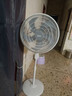 美的（Midea）電風(fēng)扇落地扇家用輕音風(fēng)扇智能遙控遠距12米送風(fēng)落地扇20吋柔風(fēng)立式循環(huán)扇客廳宿舍臥室遙控定時(shí)款 20英寸白色定時(shí)款-23D 曬單實(shí)拍圖