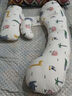 多米貝貝（Tomibaby）孕婦枕護(hù)腰側(cè)臥枕側(cè)睡枕孕托腹枕頭孕期睡覺(jué)抱枕專(zhuān)用神器墊靠用品 曬單實(shí)拍圖