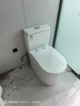 東鵬（DONGPENG）馬桶家用坐便器虹吸式大沖力輕音防臭節水陶瓷抽水座便普通馬桶 【W(wǎng)6391A05】虹吸大沖力 【坑距留言或聯(lián)系客服備注】 曬單實(shí)拍圖
