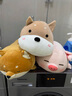 名創(chuàng)優(yōu)品（MINISO）柴犬系列毛絨公仔趴姿玩具娃娃抱枕睡覺室內臥室辦公室生日禮物 曬單實拍圖