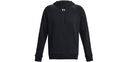 安德瑪（UNDERARMOUR）秋冬Rival男子抓絨運(yùn)動(dòng)休閑衛(wèi)衣1379757 黑色001 XXL 曬單實(shí)拍圖