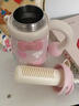 歐克特派巨無(wú)霸吸管女保溫杯大容量少女心高顏值冰霸杯新年禮物送女友老婆 愛(ài)心蝴蝶結900ML 曬單實(shí)拍圖