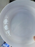景德鎮（jdz）玲瓏高溫白瓷中式陶瓷碗盤(pán)餐具家用飯碗喬遷禮物碗碟搬家送禮 花開(kāi)滿(mǎn)堂深盤(pán)*2 曬單實(shí)拍圖