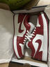 耐克 （NIKE）2025年男子AIR JORDAN 1 LOW 運動(dòng)鞋 553558-166 41 曬單實(shí)拍圖