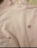 Q21【中暖】?jì)和懈哳I(lǐng)打底衣男女童寶寶加厚磨毛透氣發(fā)熱上衣 【薄暖8~15℃】炭黑色 100 曬單實(shí)拍圖