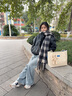 caibukaier牛皮包包女包輕奢大容量通勤托特包單肩斜挎包生日禮物送女友老婆 【藍色】實用高級感高檔送女朋友 輕奢時尚百搭休閑通勤手提大包 曬單實拍圖