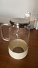 小熊（Bear）家用冷水壺 高硼硅玻璃杯 防燙硅膠底1.5L大容量涼水壺杯子啤酒杯 曬單實(shí)拍圖