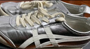 Onitsuka Tiger鬼塚虎運動(dòng)休閑鞋MEXICO 66?復古銀色男女鞋1183B566 銀色 39 曬單實(shí)拍圖