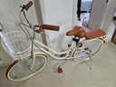 飛鴿（FLYING PIGEON）兒童自行車7-12歲自行車兒童單車小孩自行車成人通勤車自行車學(xué)生 標(biāo)配奶油黃|單速|(zhì)輻條輪+禮包 24寸適合150-170cm 曬單實拍圖