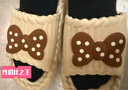 她享涼拖鞋女EVA可愛(ài)甜美居家用浴室洗澡拖鞋 TG241 咖色 38/39 曬單實(shí)拍圖