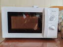 美的（Midea）快捷微波爐 家用小型 360°轉(zhuǎn)盤(pán)加熱 旋鈕操控 易潔內(nèi)膽（M1-L213B） 曬單實(shí)拍圖