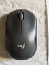 羅技（Logitech）M220 輕音鼠標 無線鼠標 辦公鼠標 對稱鼠標 帶無線微型接收器 灰黑色 曬單實拍圖