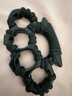 獵瑞戰術(shù)防身指虎指環(huán)戶(hù)外合法隨身武器自衛防身防暴汽車(chē)逃生破窗器 【平頭黑色】纏繩加厚指虎 曬單實(shí)拍圖