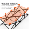 穩(wěn)納折疊床午休單人辦公室午睡陪護(hù)簡(jiǎn)易床便攜式躺椅戶外行軍床翹款 曬單實(shí)拍圖