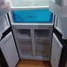 海爾（Haier）冰箱406升四開(kāi)門(mén)十字對(duì)開(kāi)門(mén)超薄風(fēng)冷無(wú)霜一級(jí)能效雙變頻電冰箱家用母嬰空間節(jié)能省電 【星石藍(lán)406升】母嬰變溫空間+DEO凈味 曬單實(shí)拍圖