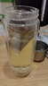 鵝蛋杯玻璃杯雙層茶水分離加厚高硼硅玻璃杯萬(wàn)象大容量鵝蛋杯雙層 剛本色鵝蛋杯350ML 350ml 1只 曬單實(shí)拍圖