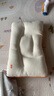 良良（liangliang）（25年新品）兒童枕頭第三代黃金比例護(hù)頸枕學(xué)生宿舍枕頭禮盒 適用12-15歲 配天絲苧麻枕套-灰 7A抑菌 黃金比例護(hù)頸枕 曬單實(shí)拍圖