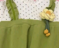 水瓶貓新款嬰兒春秋衣服新生兒女寶寶連體衣公主超萌外出服哈衣秋季爬服 橘色-假背帶太陽(yáng)花連體衣 80cm 80碼建議73-17-21斤 曬單實(shí)拍圖