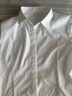 羅蒙棉質(zhì)短袖襯衫女士夏季職業(yè)裝修身商務(wù)打底工裝襯衣面試酒店工作服 曬單實(shí)拍圖
