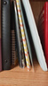 得力（deli）四聯(lián)可折疊桌面書(shū)立置物架 桌上收納書(shū)架書(shū)籍擋靠書(shū)籍資料收納神器 TB506白色 曬單實(shí)拍圖