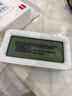 得力（deli）充電款電子智能鬧鐘背光大鬧鈴家用學(xué)生多功能溫濕度計(jì)大屏床頭鐘 開學(xué)升學(xué)季必備 白 LE103A 曬單實(shí)拍圖