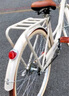 飛鴿（FLYING PIGEON）自行車成人通勤車自行車學(xué)生單車成人自行車通勤自行車女士自行車 標(biāo)配奶油米|單速|(zhì)輻條輪+禮包 24寸適合150-170cm 曬單實(shí)拍圖